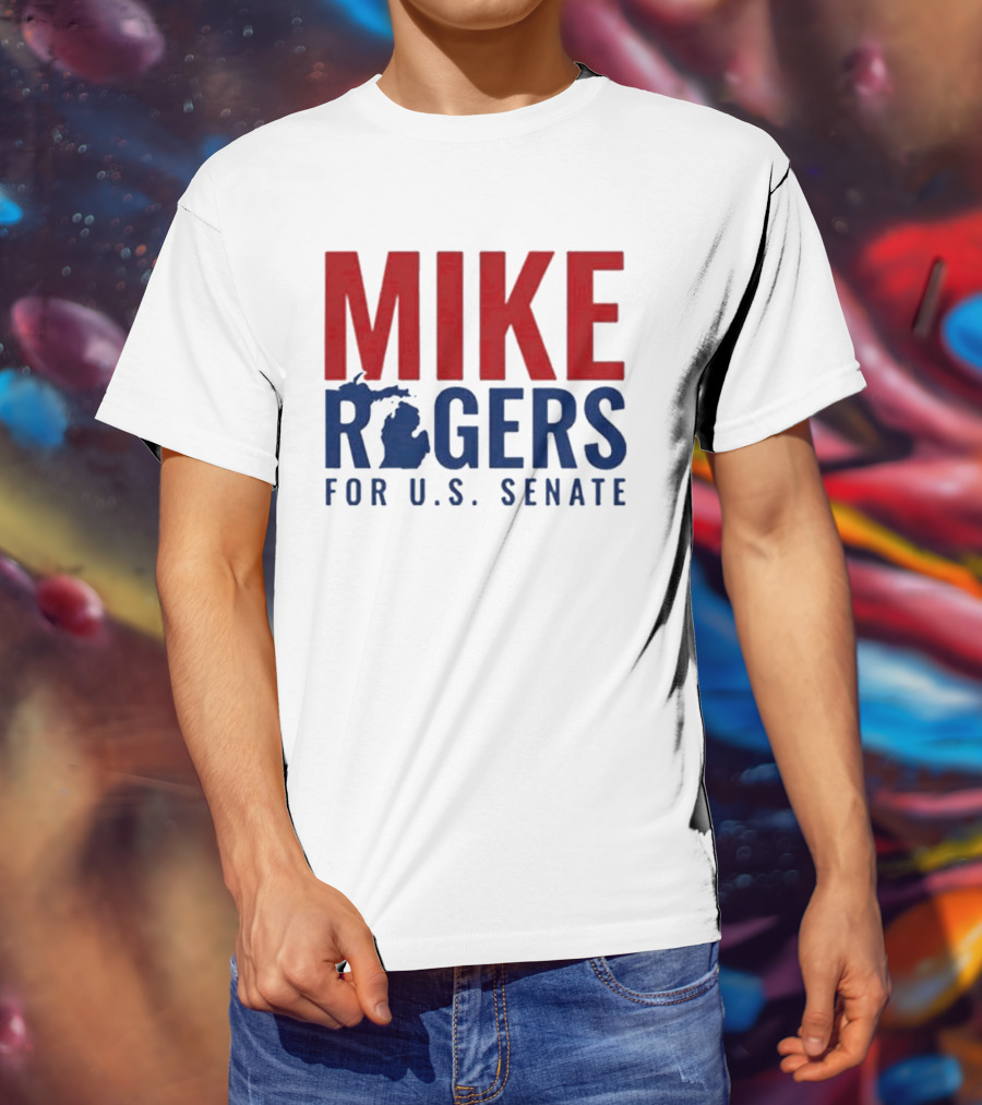 Mike Rogers Michigan For US Senate Election T-Shirt
