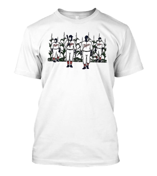 Phillies Vs Twins 2026 Field Of Dreams Game If You Build It We Will Come Two Sided Baseball Event T-Shirt