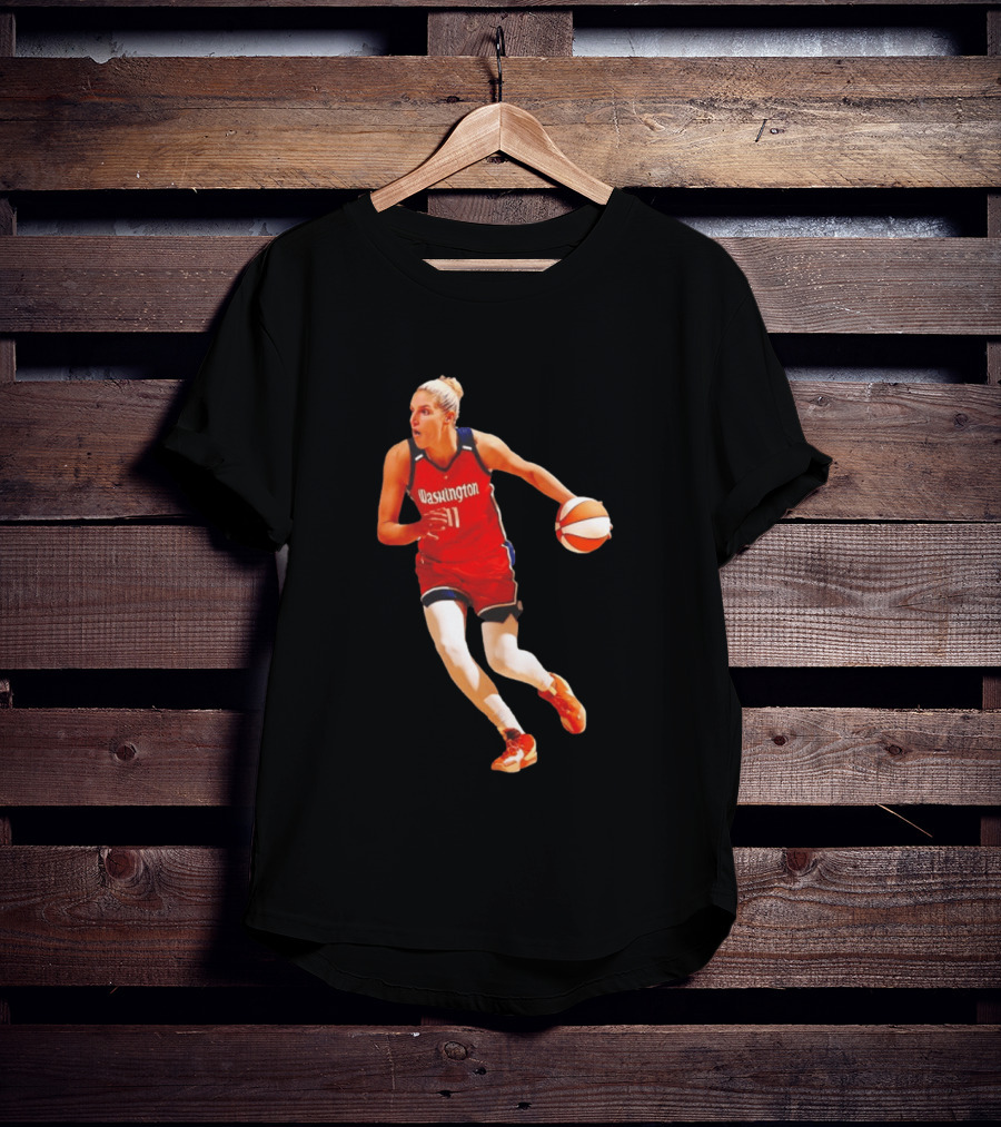 Elena Delle Donne Washington Mystics Basketball Hall Of Fame Player 11 T-Shirt