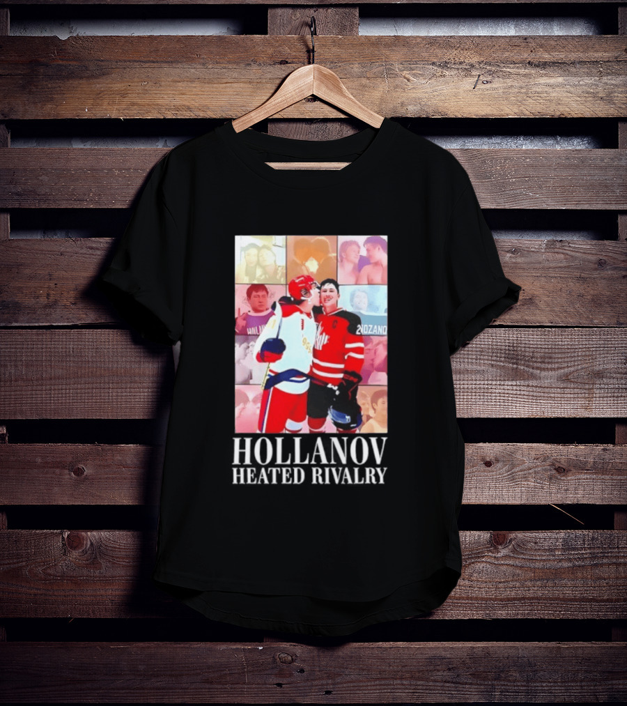 Hollanov Heated Rivalry Hockey Romance 90210ando Walliam 993 T-Shirt