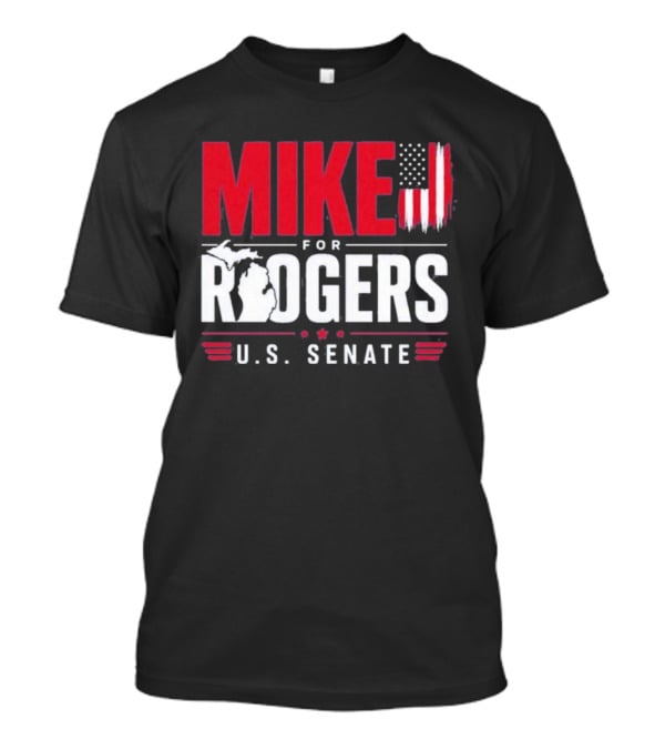 Mike Rogers U.S. Senate Campaign American Flag T-Shirt