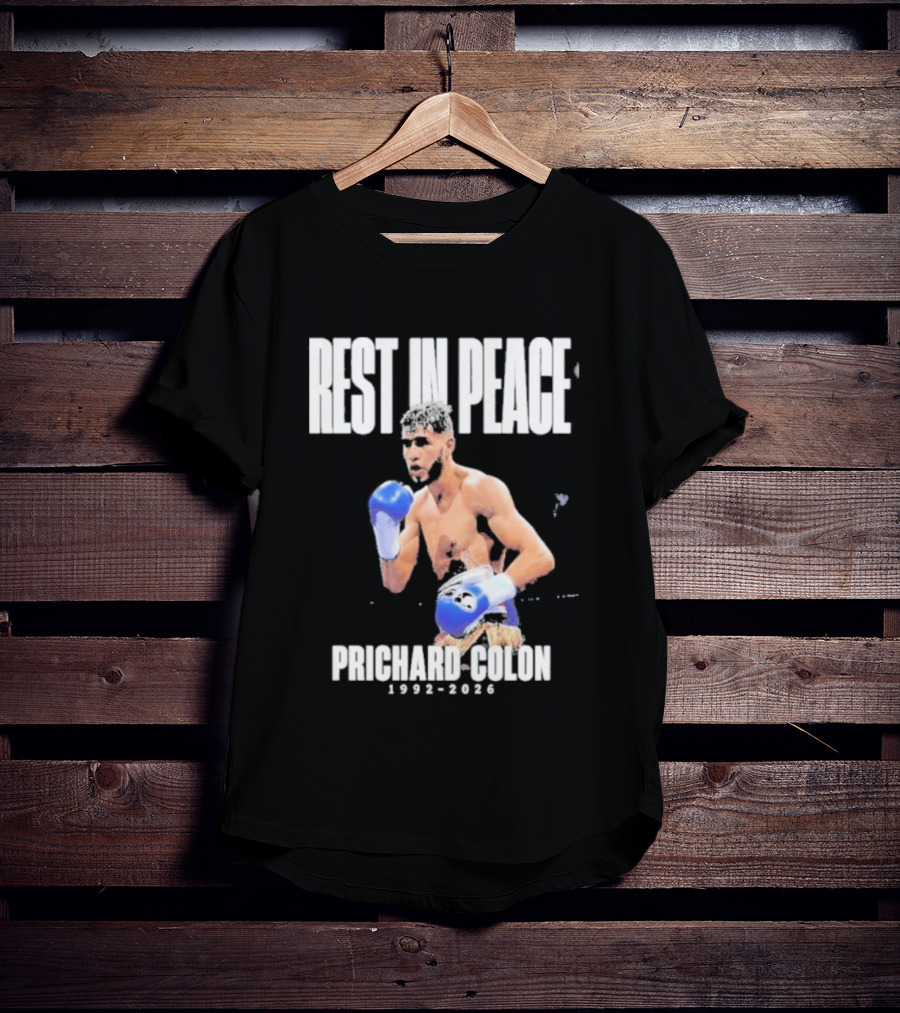Rest In Peace Prichard Colon 1992 2026 Boxing Gloves T-Shirt