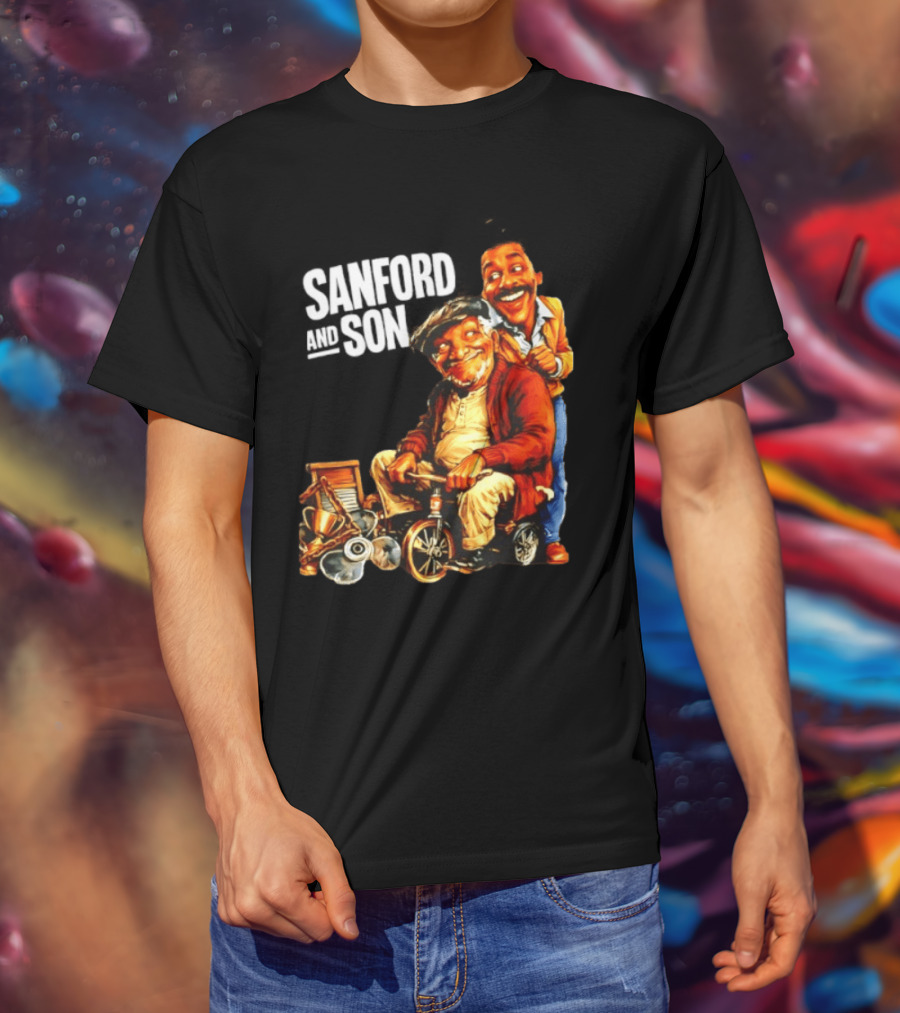 Sanford And Son Redd Foxx 70s Sitcom Classic Comedy T-Shirt