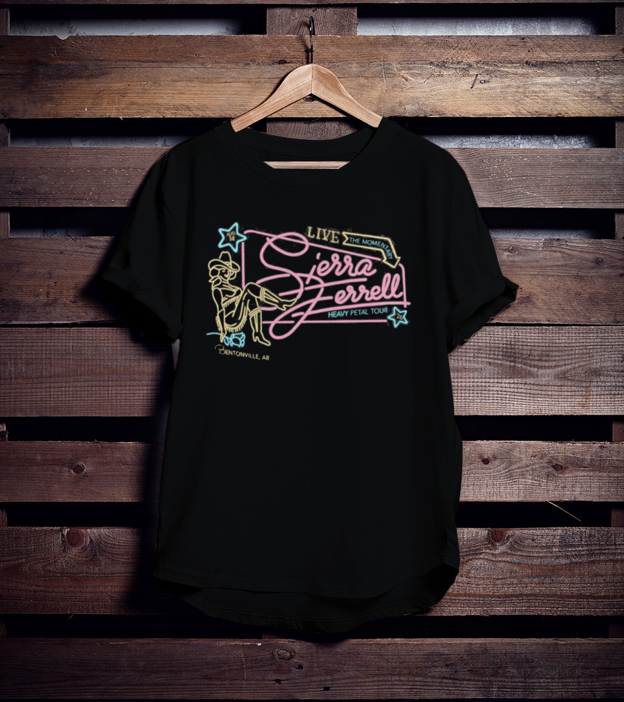 Bentonville AR Sierra Ferrell Long Time Coming Whippoorwill Tour 2026 T-Shirt