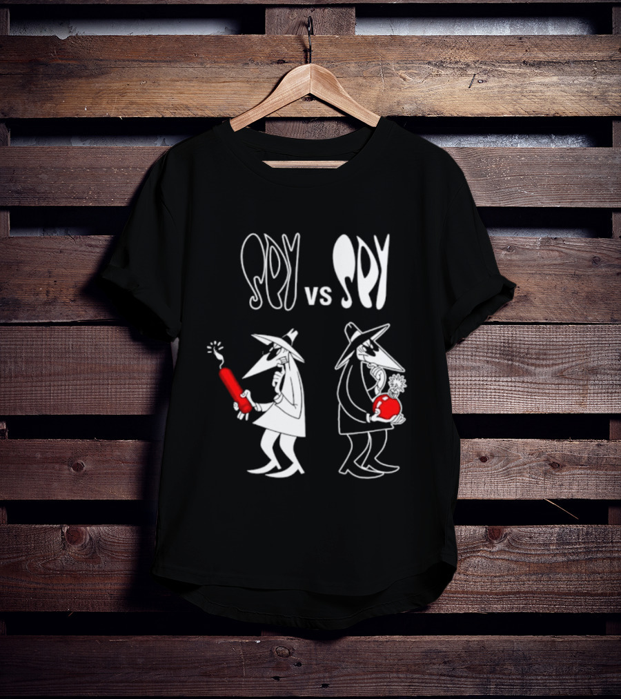 Spy Vs Spy Mad Magazine Classic Comic Characters Showdown Bomb And TNT T-Shirt