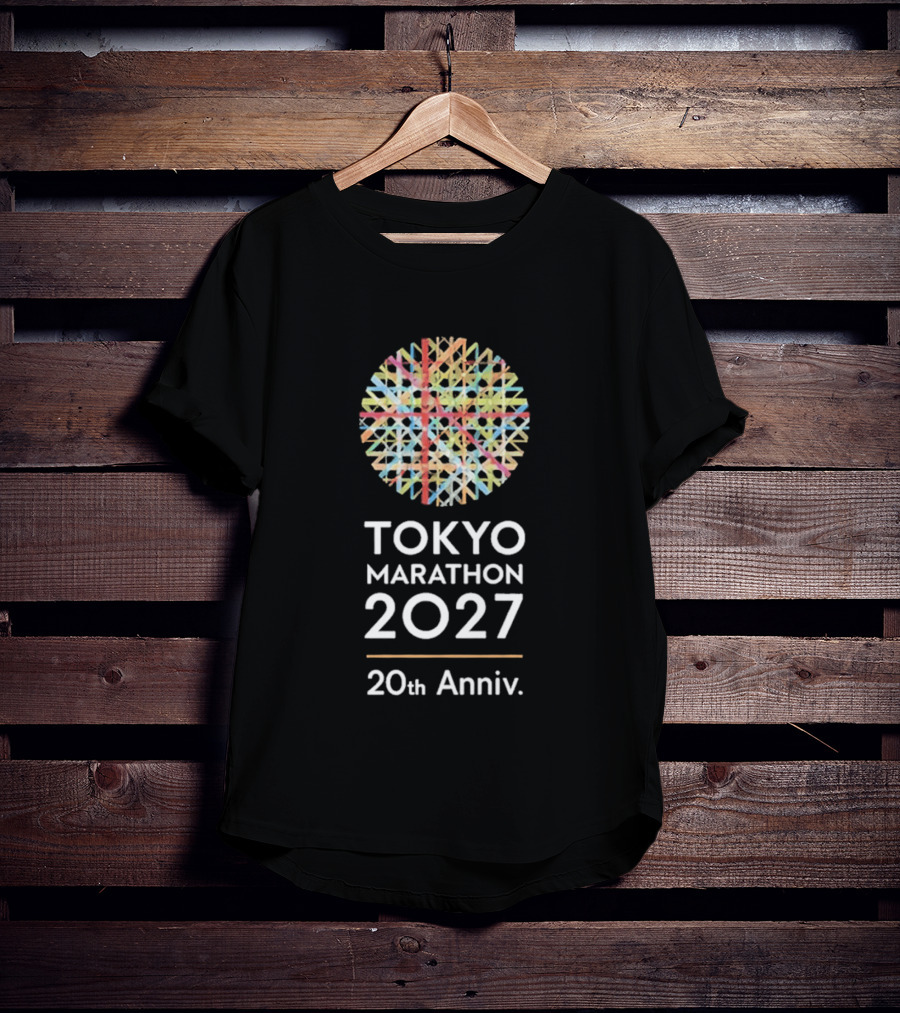 Tokyo Marathon 2027 20th Anniversary Celebration T-Shirt