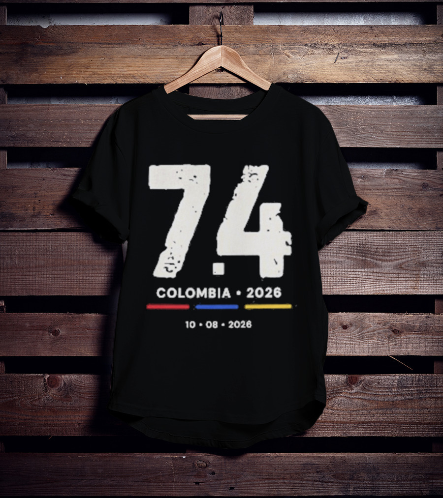 74 Colombia 2026 10 03 2026 T-Shirt