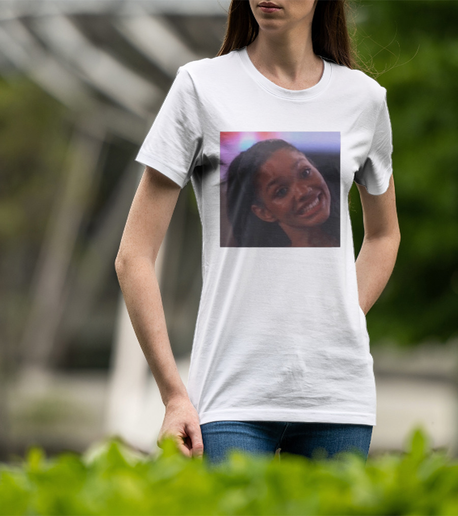 Melanie Moreno Meme Smiling Gone Mad T-Shirt