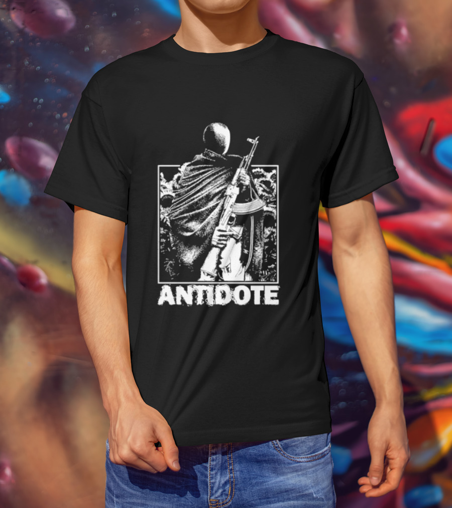 Antidote AK 47 Sunflower Streetwear T-Shirt