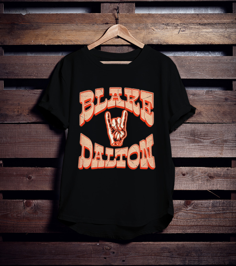 Blake Dalton Hook Em Hand Gesture T-Shirt