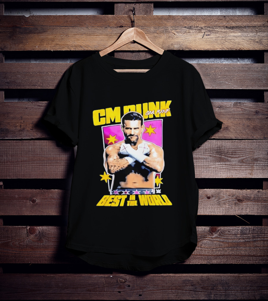 Cm Punk Best In The World WWE Wrestling T-Shirt