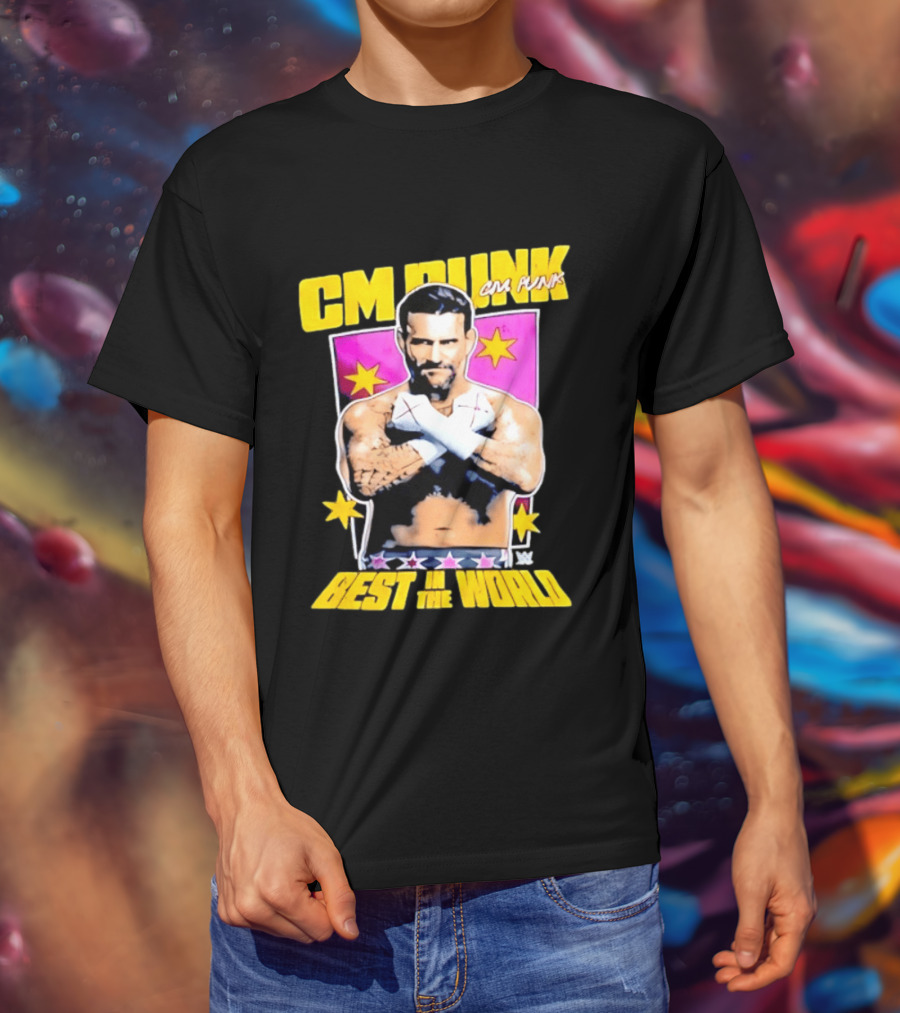 Cm Punk Best In The World WWE Wrestling T-Shirt