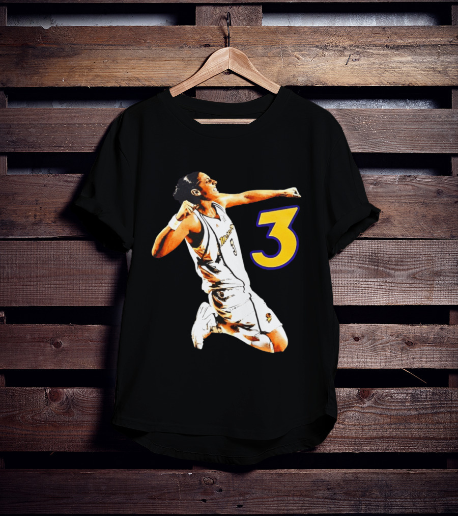 Diana Taurasi 3 Phoenix Mercury Basketball Legend Iconic Celebration T-Shirt