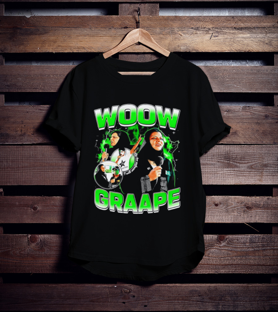 WOOW Graape I Will Sacrifice My Life For Pakistan Enthusiastically T-Shirt