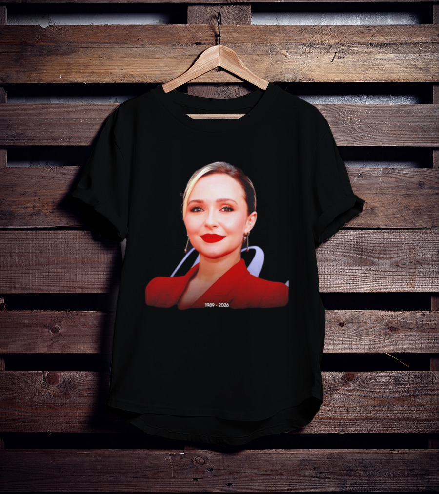 In Memory Of Hayden Panettiere 1989 2026 T-Shirt