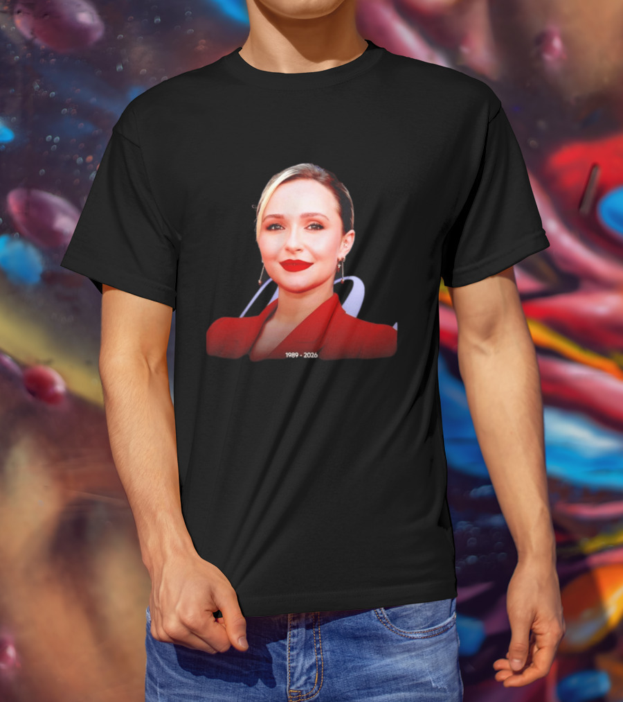 In Memory Of Hayden Panettiere 1989 2026 T-Shirt