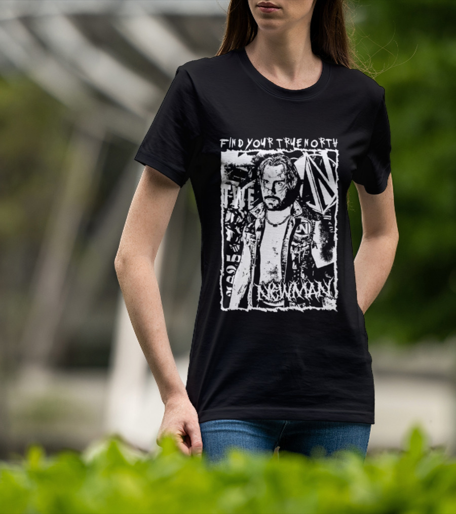 Find Your True North NXT Newman Wrestling T-Shirt