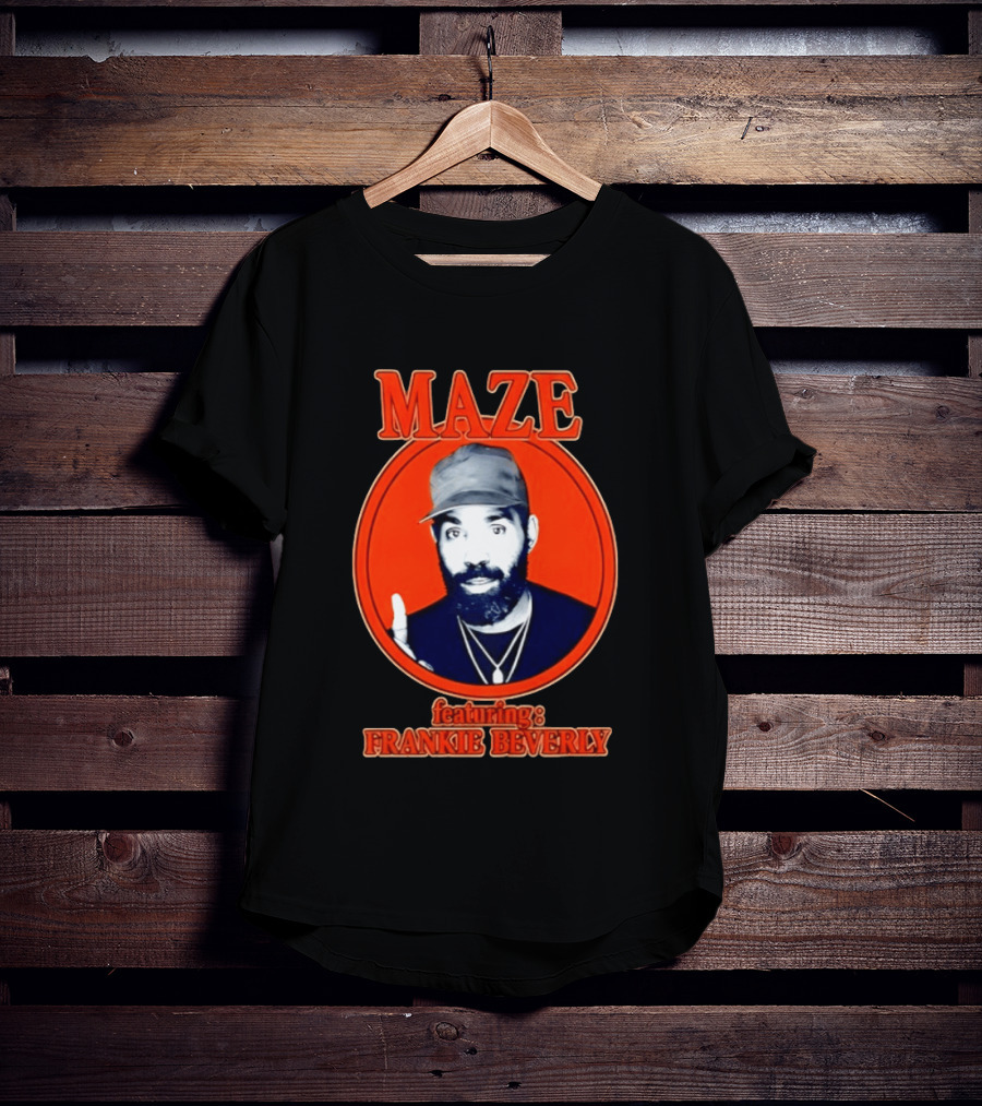 Maze Featuring Frankie Beverly Iconic Soul R&B T-Shirt
