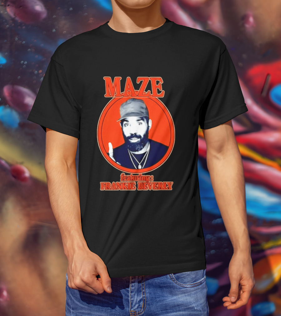 Maze Featuring Frankie Beverly Iconic Soul R&B T-Shirt