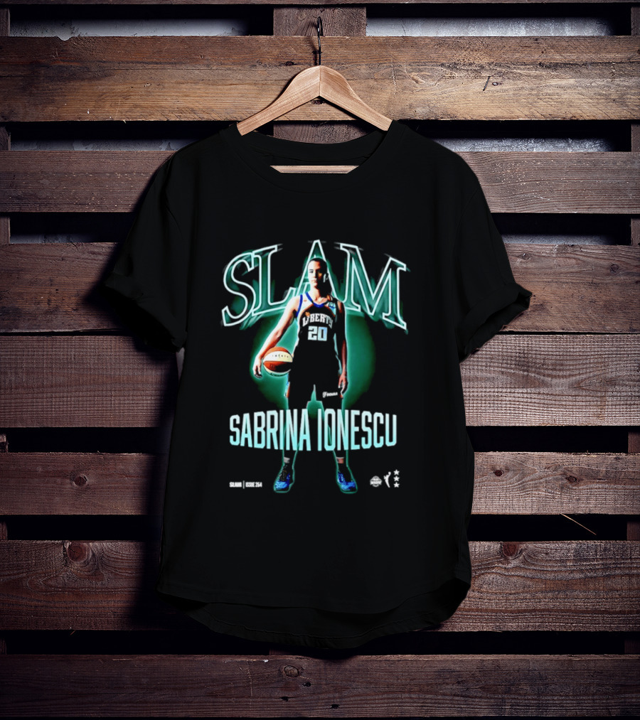 SLAM Sabrina Ionescu New York Liberty Issue 254 T-Shirt