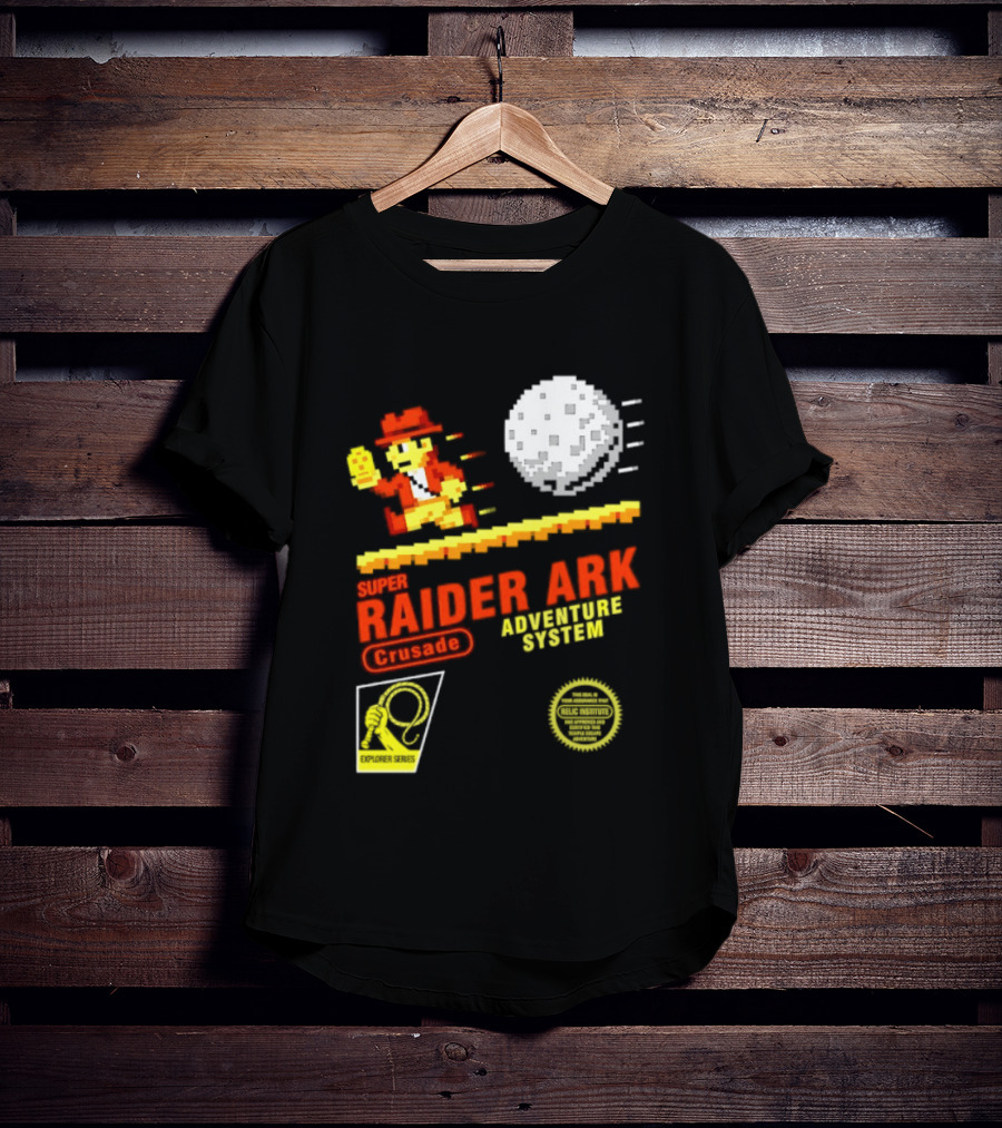Super Raider Ark Adventure System Crusade Explore Series T-Shirt