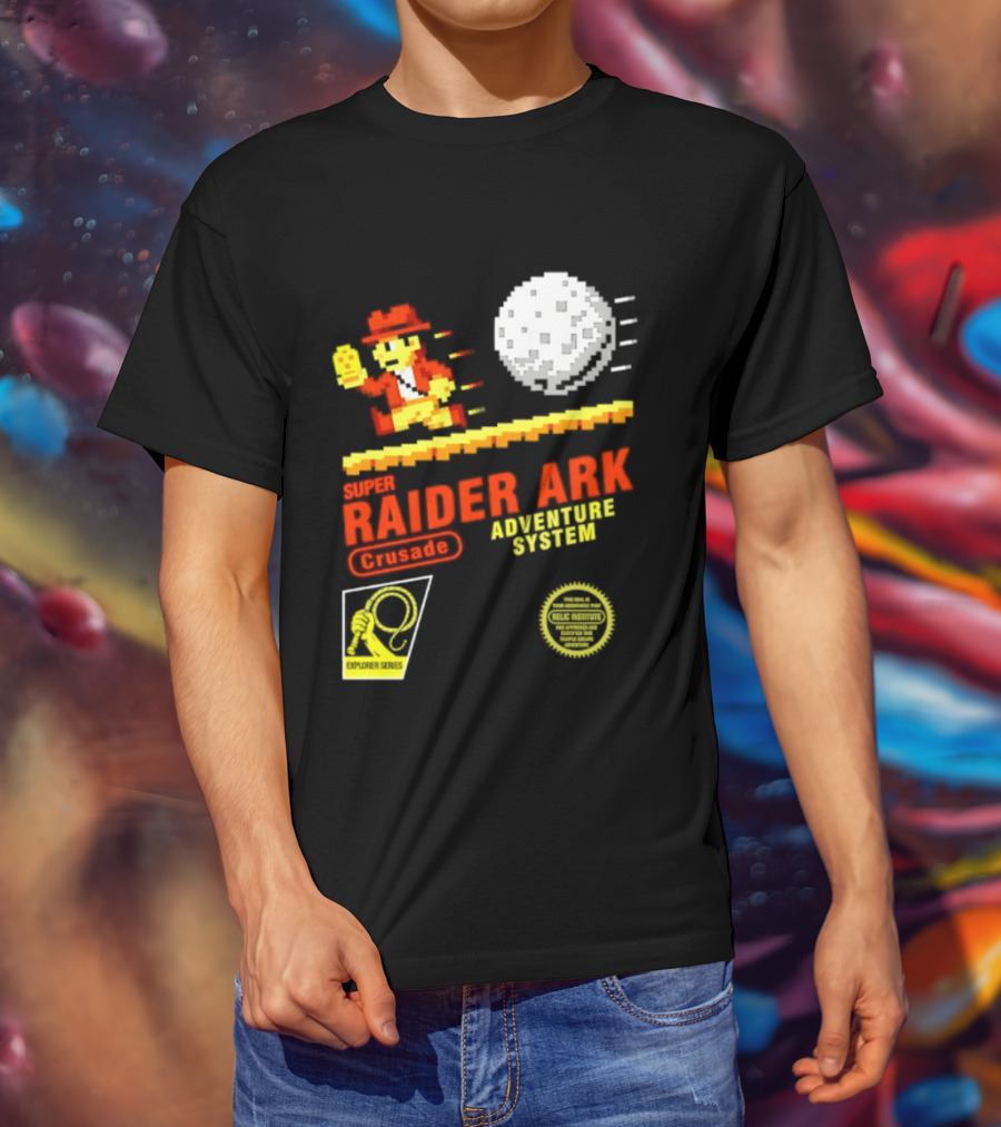 Super Raider Ark Adventure System Crusade Explore Series T-Shirt