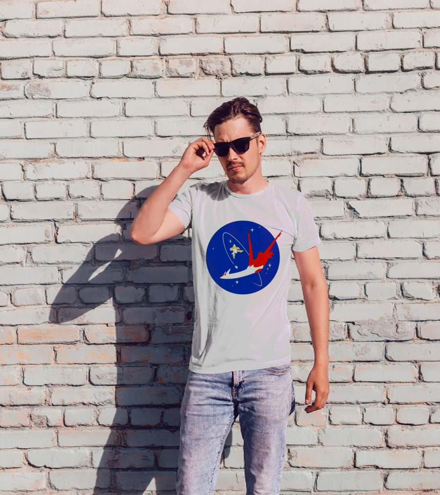 Latias Jirachi Cosmic Voyage In Space T-Shirt