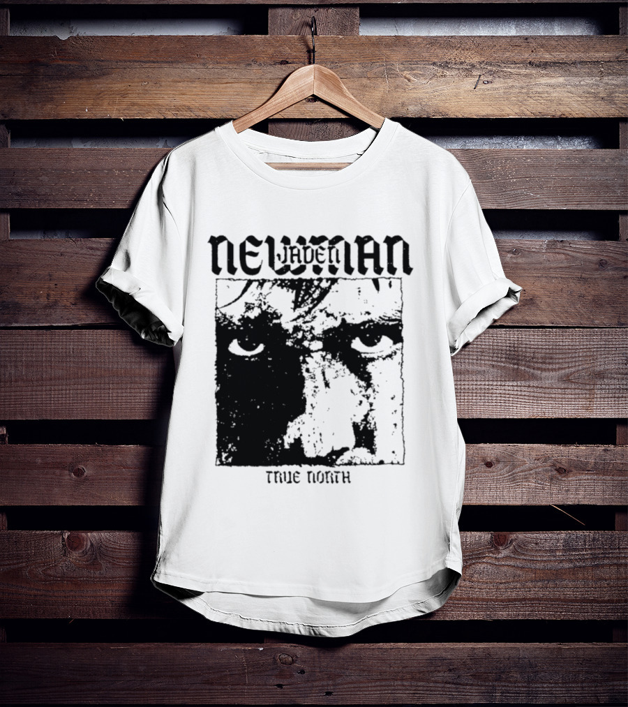 Newman Jaden True North Alternative Rock Band Face T-Shirt