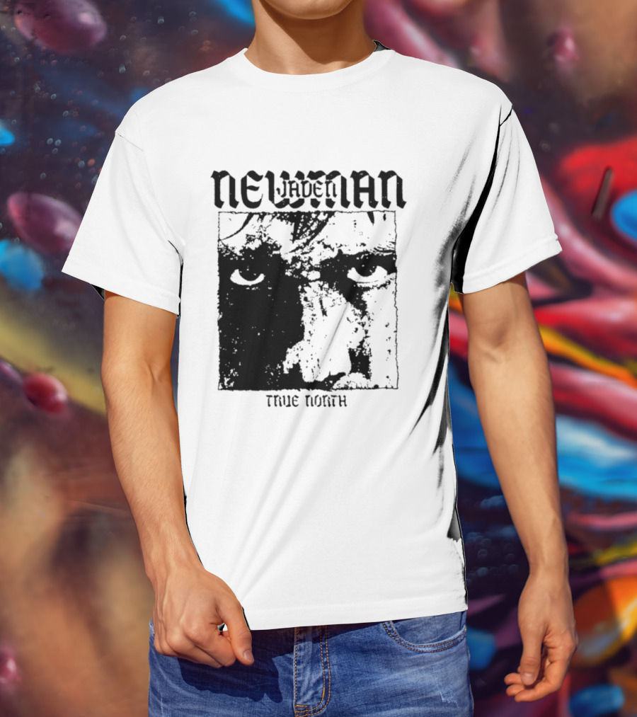 Newman Jaden True North Alternative Rock Band Face T-Shirt