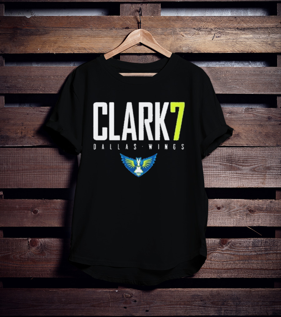 Caitlin Clark 7 Dallas Wings WNBA Basketball T-Shirt