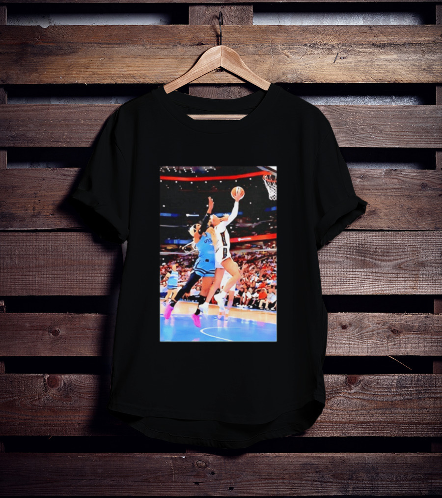 Caitlin Clark Indiana Fever Gameplay Action WNBA Basketball Competition T-Shirt