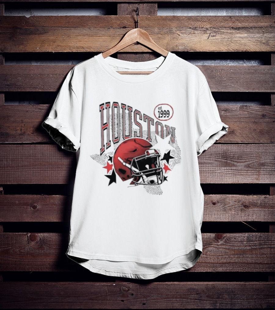 Houston Texans Est 1999 Football Helmet T-Shirt