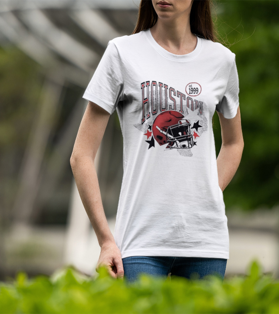 Houston Texans Est 1999 Football Helmet T-Shirt