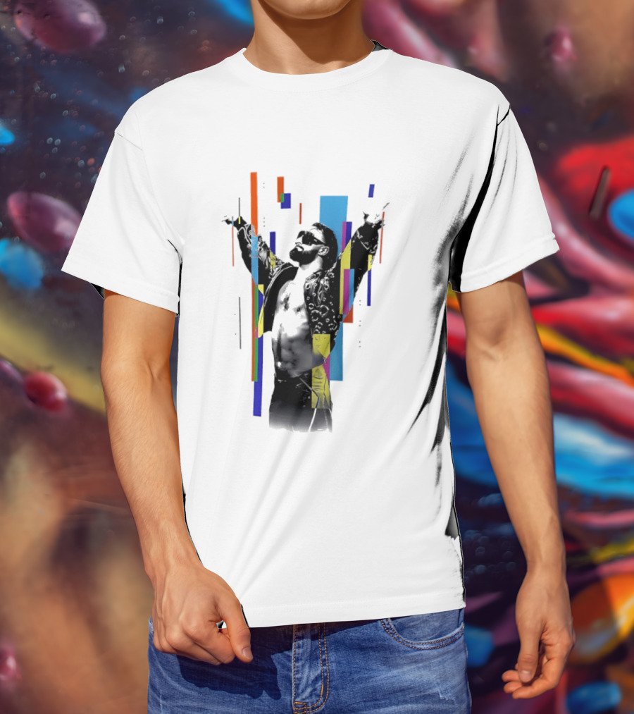Seth Rollins Revolutionary Visionary WWE Iconic Pose T-Shirt