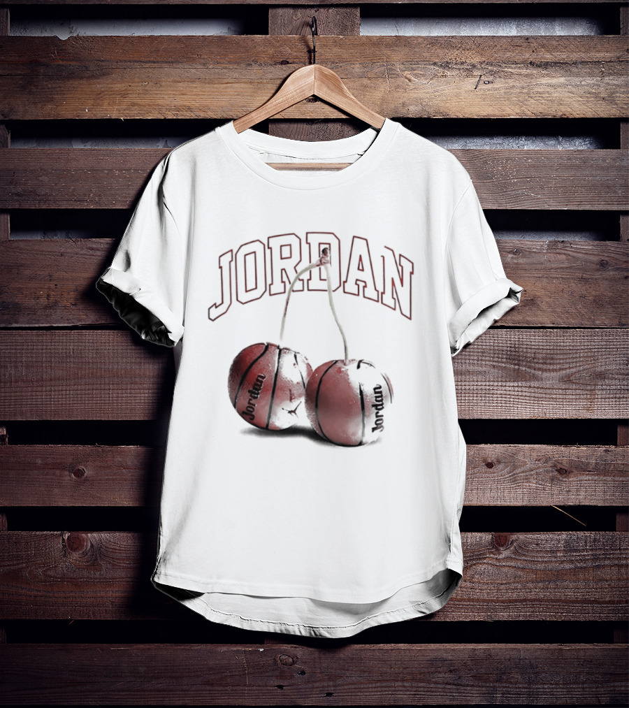 Jordan Cherry Basketball Established 1984 T-Shirt