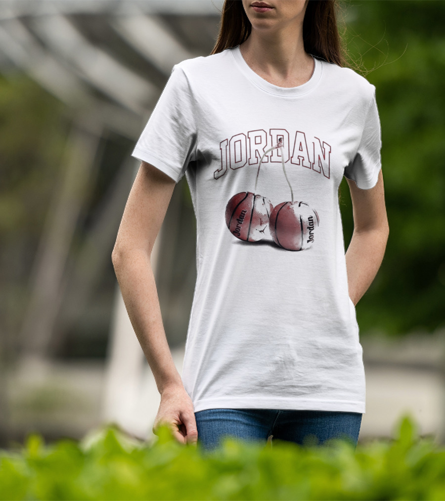 Jordan Cherry Basketball Established 1984 T-Shirt