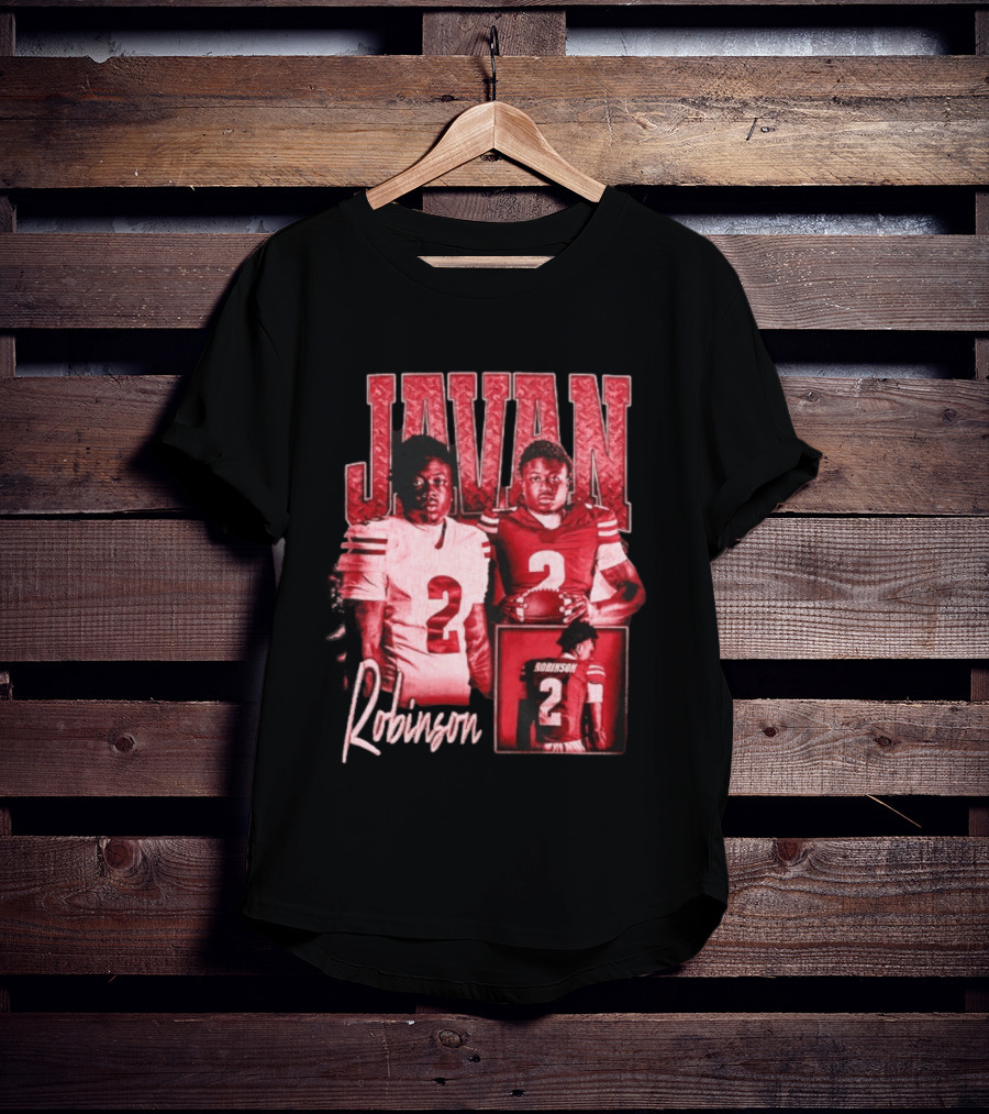 Javan Robinson Florida State Seminoles Football Number 2 T-Shirt