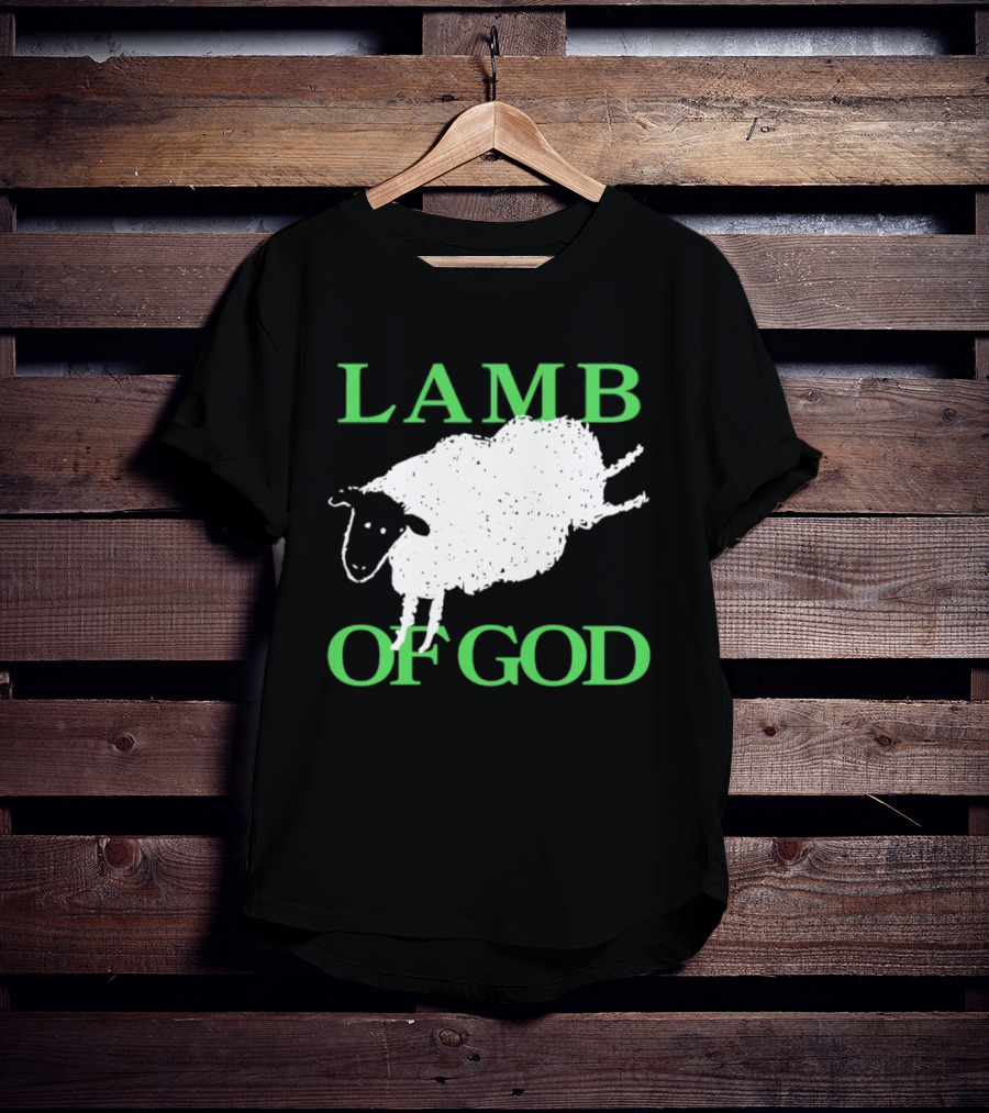Lamb Of God Heavy Metal Band Metalcore Sheep Image T-Shirt
