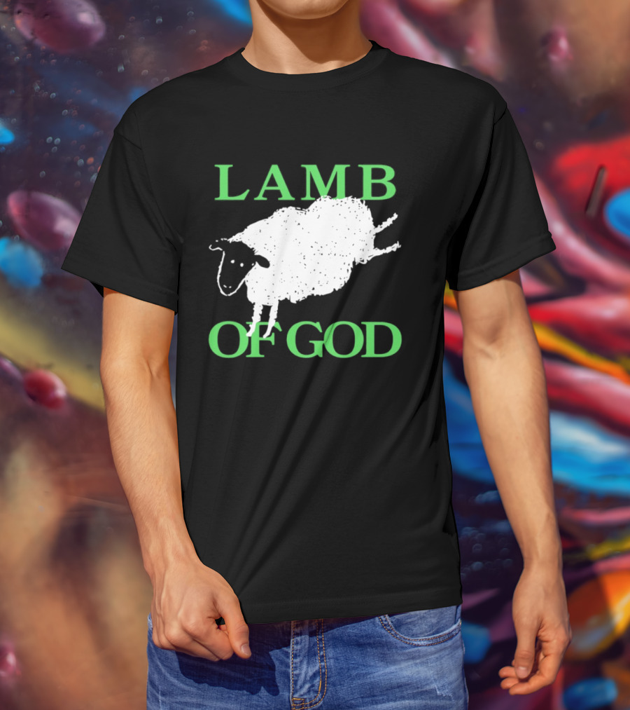 Lamb Of God Heavy Metal Band Metalcore Sheep Image T-Shirt