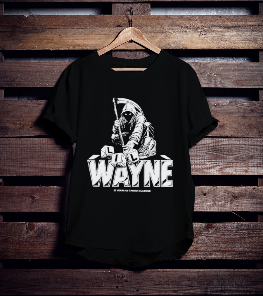 Lil Wayne 20 Years Of Carter Classics Reaper T-Shirt
