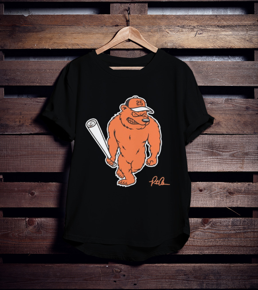 Polar Bear Pete 25 Baltimore Orioles MLB 2026 Season T-Shirt