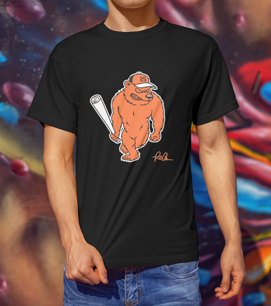 Polar Bear Pete 25 Baltimore Orioles MLB 2026 Season T-Shirt