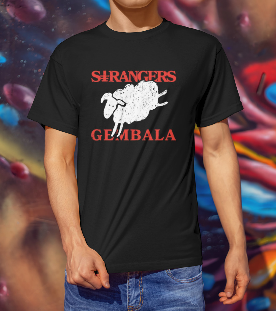Strangers Gembala Sheep Art Teeshirt T-Shirt