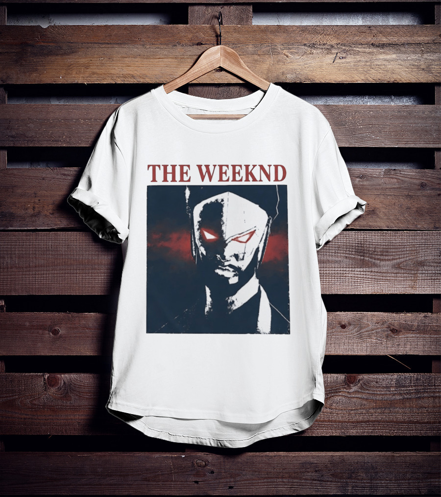 The Weeknd Suda51 Mask Concept Art London August 2026 T-Shirt