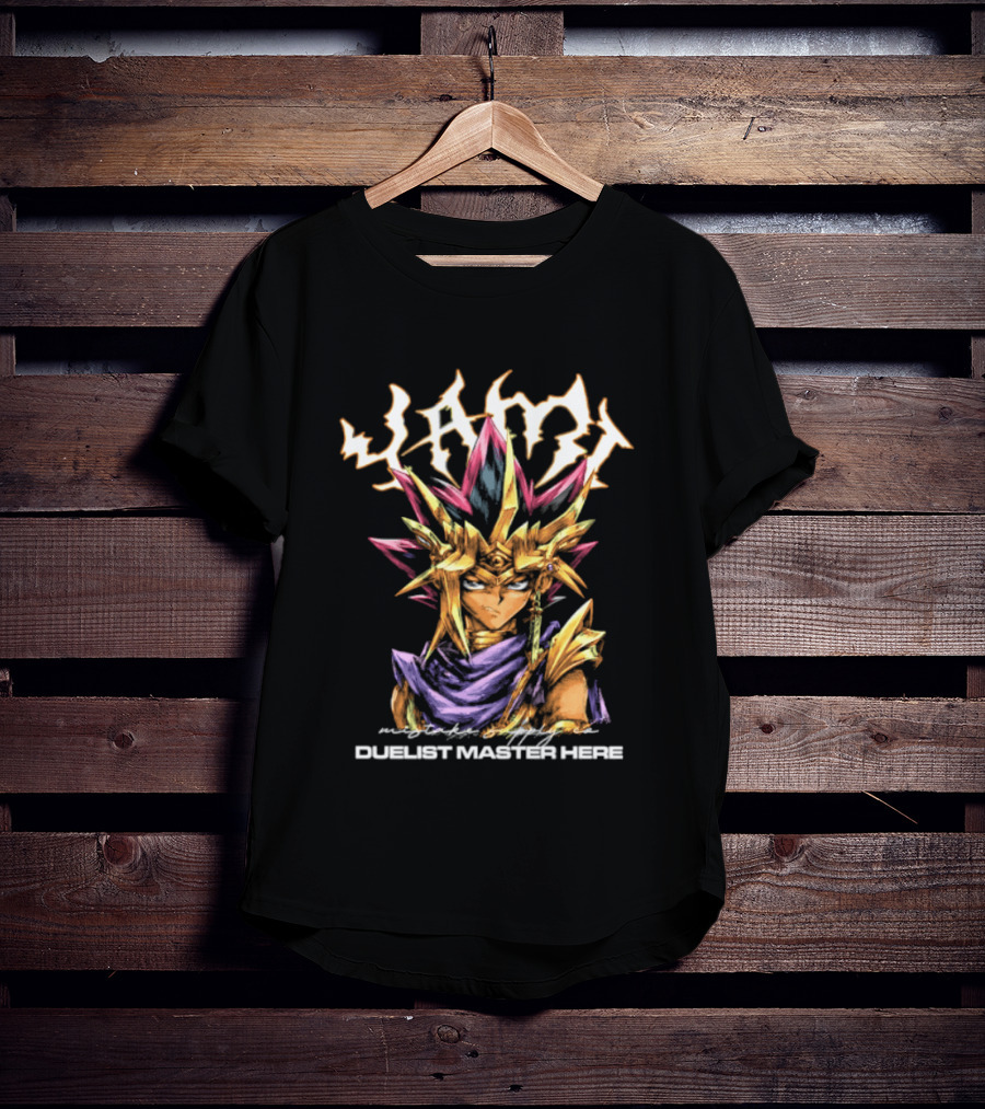Yami Duelist Master Here Mistake Supply Co T-Shirt
