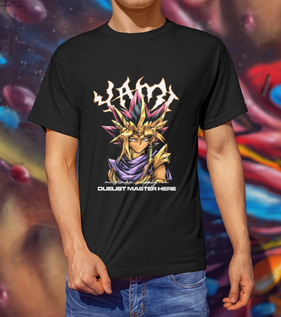 Yami Duelist Master Here Mistake Supply Co T-Shirt