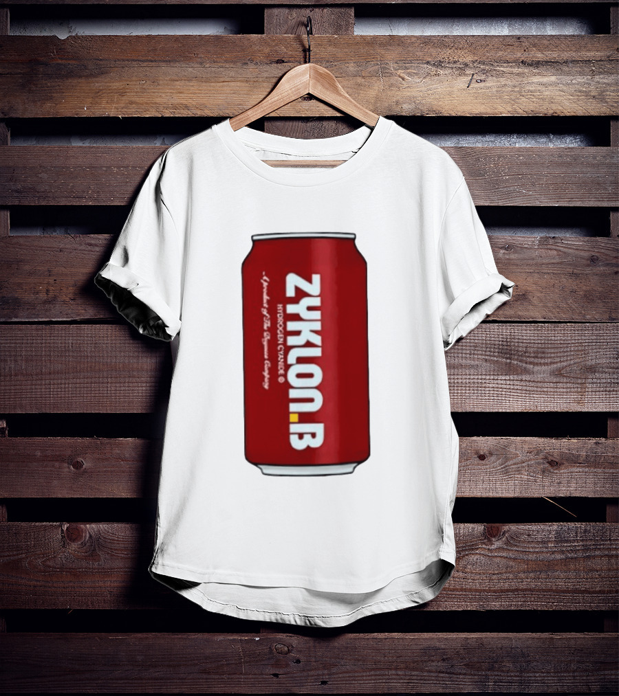 Zyklon B Hydrogen Cyanide A Product Of The Degesch Company T-Shirt