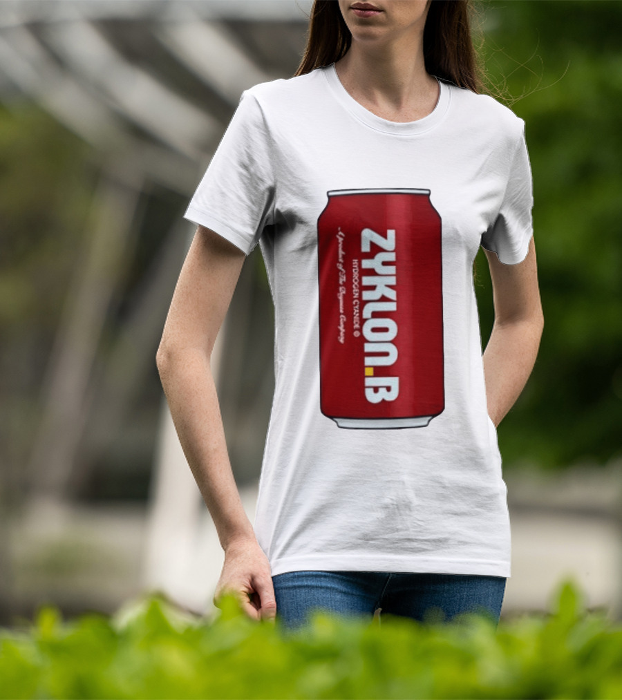 Zyklon B Hydrogen Cyanide A Product Of The Degesch Company T-Shirt