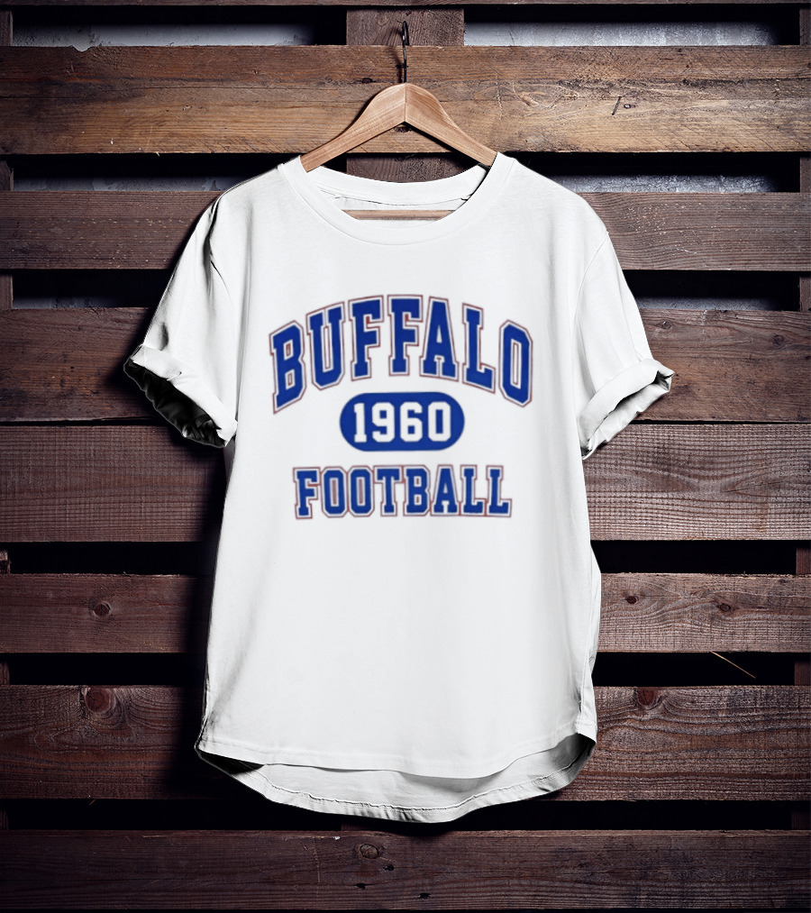 Buffalo 1960 Football Bills Classic Vintage Sports T-Shirt