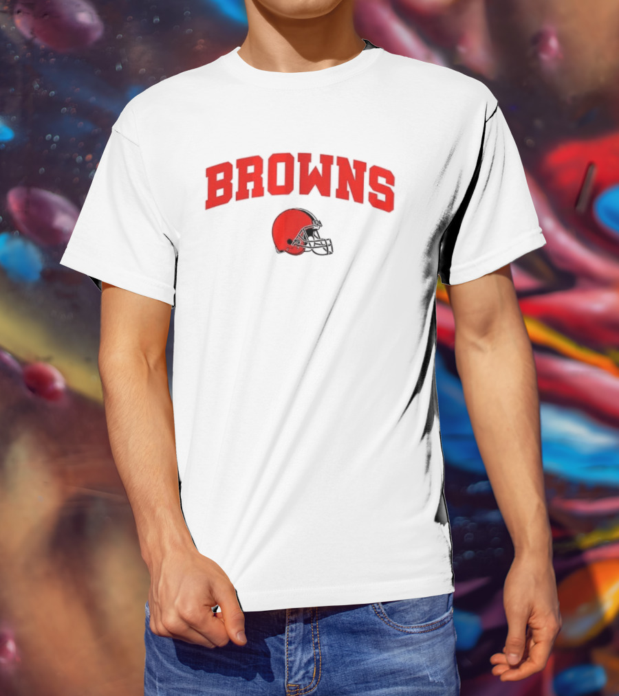 Cleveland Browns 2026 Season This Gardener Loves The Browns Helmet Football T-Shirt
